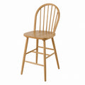 Wooden Bar Stool Oak Finish 105cm Height