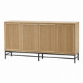 Oak Sideboard with Metal Legs 160cm